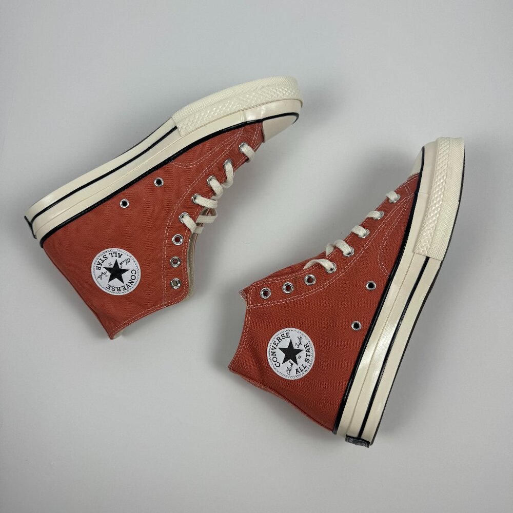 Converse Chuck Taylor 70 Hi Brushed Brass Orange White A03276C Sneaker Shoe M9.5